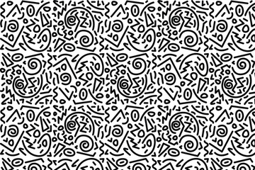 Random Stroke Pattern 24