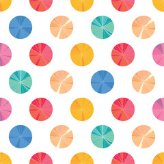 32_Colorful Radial Dot Burst Pattern