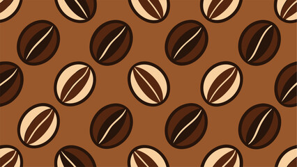 coffee beans pattern