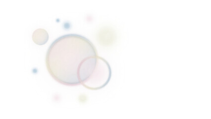 Abstract composition of iridescent, translucent soap bubbles, gently floating against a soft backdrop, creating a dreamy, ethereal visual.