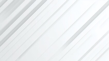 Obraz premium Modern White and Gray Diagonal Stripes Background for Professional Design Projects