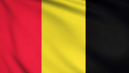 German flag with horizontal black, red, and gold stripes&mdash;symbol of unity, freedom, and democratic values.