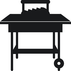Fototapeta premium vector illustration of a modern kitchen