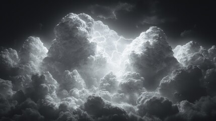 Storm clouds gather under an electric sky, creating a dramatic twilight scene