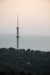 Fototapeta premium TV tower in Almaty Kazakhstan