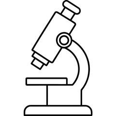 microscope vector illustration