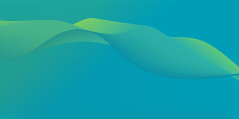 vector Abstract background light green modern corporate concept with light yellow color pattern can be edited wavy.