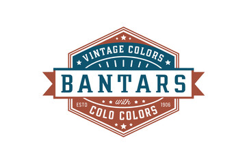 Vintage-style logo featuring the word 