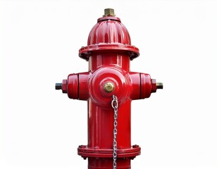 Fototapeta premium fire hydrant isolated object white background