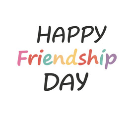 National Best Friends Day. Gradient background. June 8.