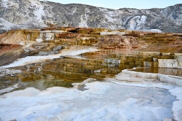 Mammoth Hot Springs.