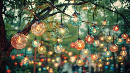 21. Shallow depth field with abstract circles of light in nature tones, capturing smooth glowing orbs in organic colors softly floating across an earthy blurred backdrop