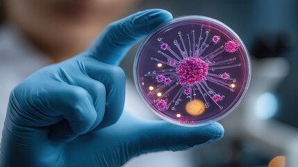 Microbiome-based drug development process in lab