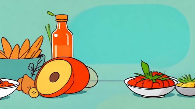 still life with a bottle of wine and fruits