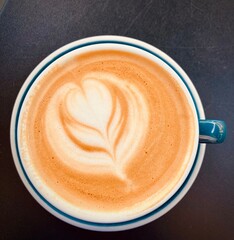 cup of cappuccino