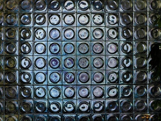 Theory of Circles: Reflected Concept in Glass Frame