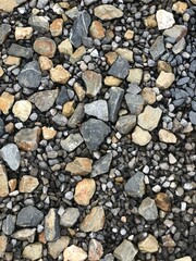 textured background of stones rock gray gravel  texture wallpaper