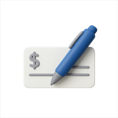 Business concept with pen, pencil, and paper for writing, drawing, and checking documents and notes