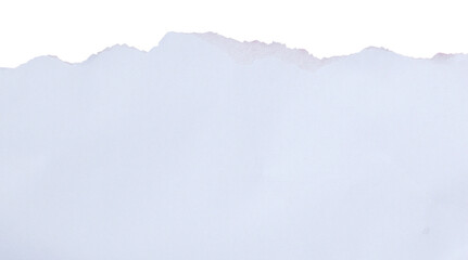 Crumpled Torn Paper with Rough Edges for Scrapbook and Collage Artwork

