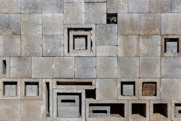 Background of old vintage brick wall