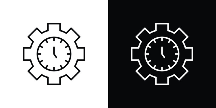 Trendy icon, outline vector sign, logo design download