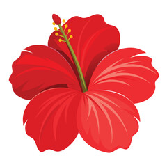 Single Flower Clipart Style 
