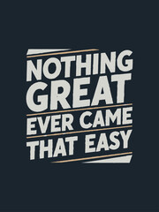 Obraz premium T-shirt design layout. Minimal and creative text typography for t-shirt design template.