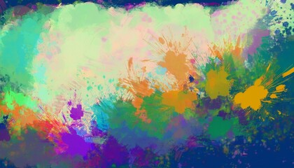 retro ink splatter art grunge texture background design