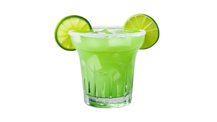 mojito cocktail isolated on white background