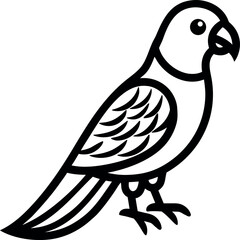Parrot Outline