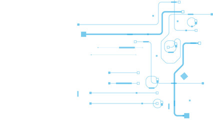 technologyartistic, abstract blue background	