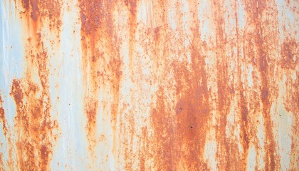 Rusted metal surface texture