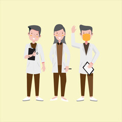 Diverse Health Professional Team Working Together