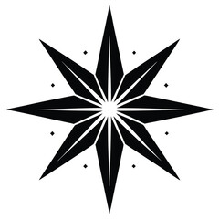 Fototapeta premium christmas star of bethlehem