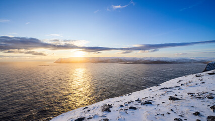 morning sun nordkapp