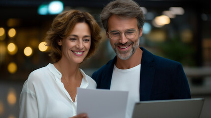 Wife explaining an online payment list to her husband, reflected on a screen. Relatable and modern scene ideal for finance, budgeting, digital payments, and lifestyle content