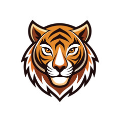 Tiger head vector illustration