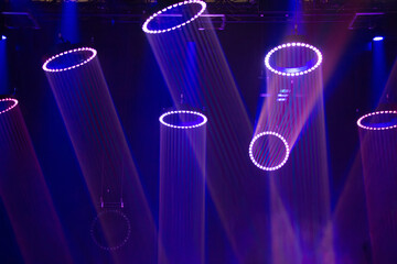 The multiple circular LED lighting