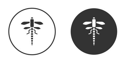 Fototapeta premium Dragon fly icon