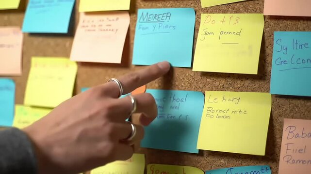 Idea Board Review Brainstorming Session Analysis & Prioritization Process