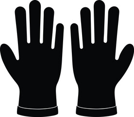 Obraz premium Hand icon logo design template