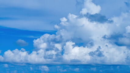 blue sky with clouds