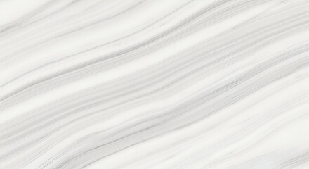 Fototapeta premium Close-Up of White Marble with Soft Gray Veining in Diagonal Flow