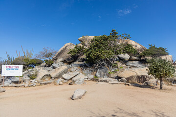 The garden surrounding the Ayo and Casibari rock formations, huge tonalite boulders, believed to have been formed by volcanic activity millions of years ago.