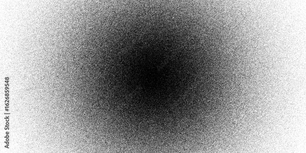 Wall mural dotwork gradient pattern vector background. black noise stipple dots. sand grain effect. black dots 