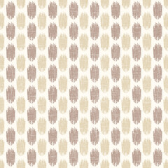 Simple brush strokes, textured polka dots in light brown and beige color, all over print seamless pattern