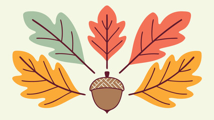 Top-Down Flat Lay View of a Forest Floor with Mulch and Leaves.