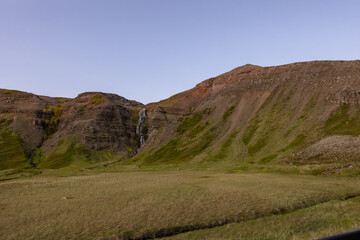 Fototapeta premium Wonderful beautiful natural landscape in Iceland