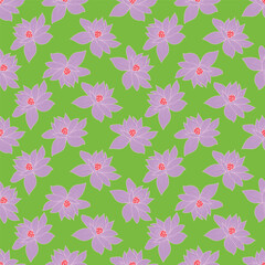 cute flower pattern image for fabric textile or wall decoration
