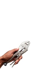 Close-Up of Vise Grips for Secure Fastening & Workshop Tasks